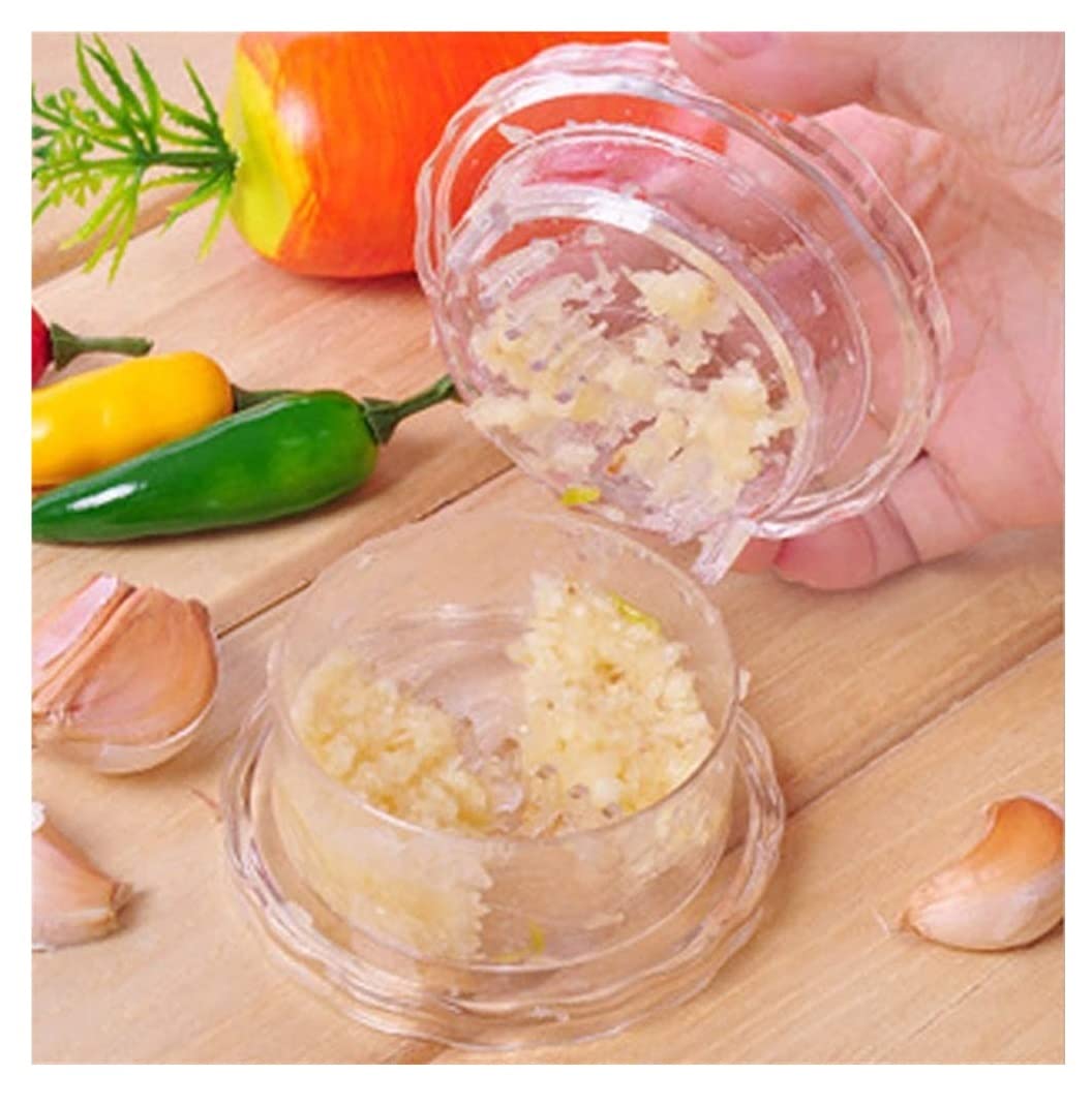 Knoblauchpresse Garlic Press 5pcs Küchenhandbuch Kunststoffbox Knoblauchrührer, Einfach Zu Zerkleinern Ingwerpüree Knoblauchgemüse Kitchen Gadgets