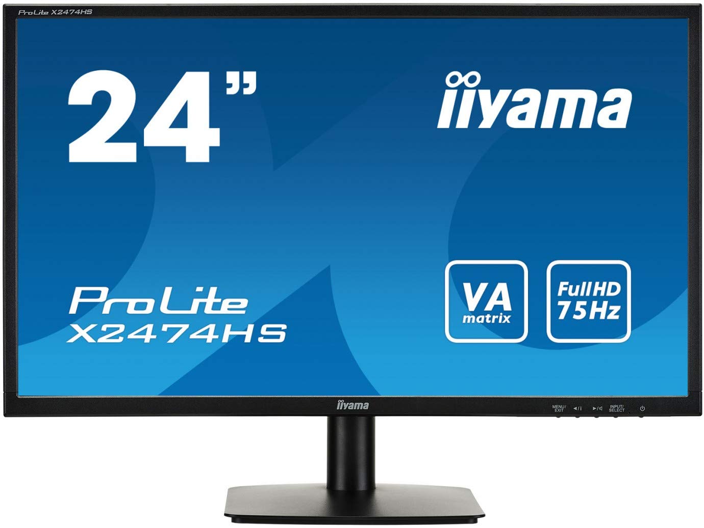 Amazon.co.jp: iiyama モニター ディスプレイ X2474HS-B1 (23.6インチ