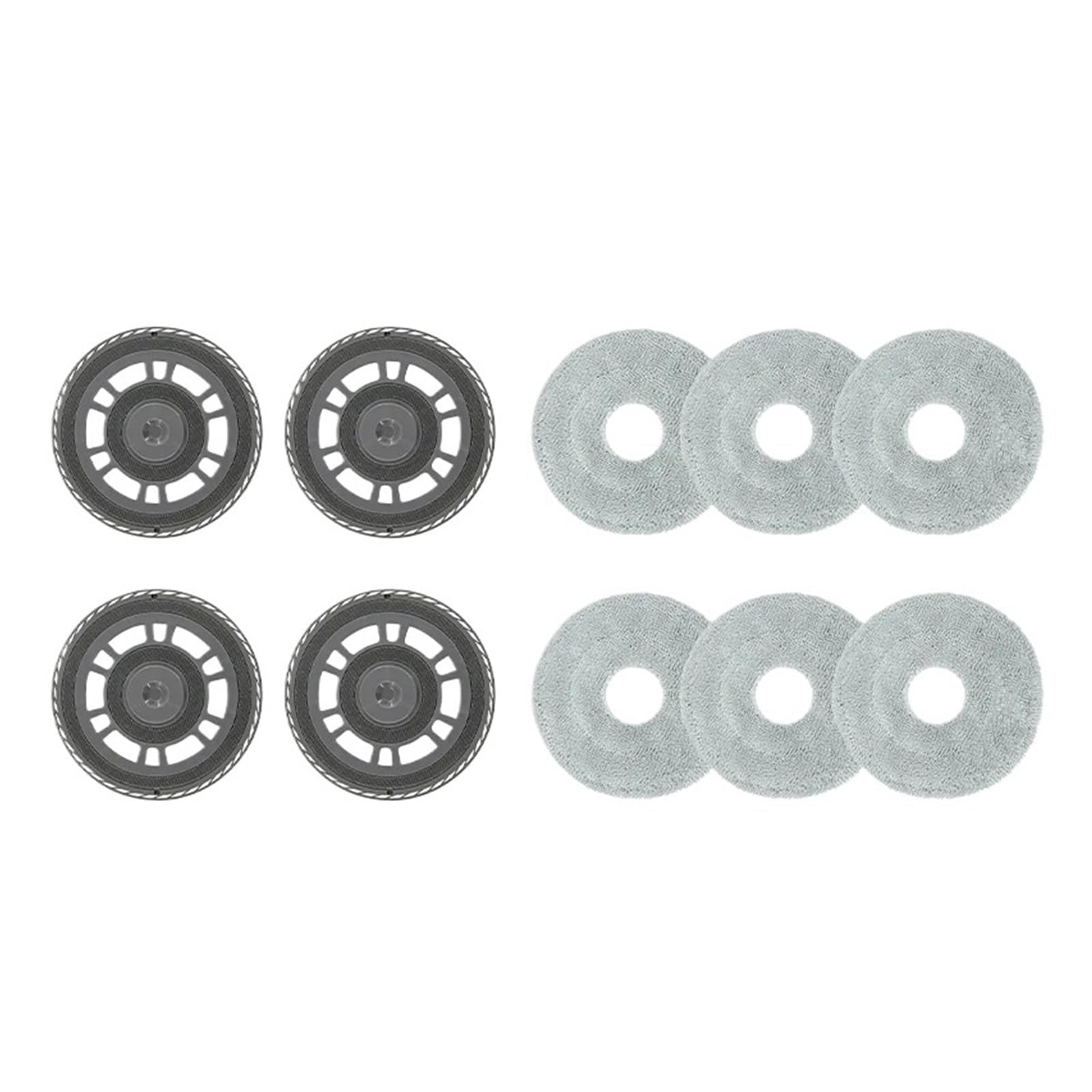 Qlmxjvzhkcn 10Pcs Mop Bracket，Compatible For Dreame，L20 Ultra / X30 Ultra / X40 Ultra，Compatible For Xiaomi，M30s / S30 Pro Ultra Robot Vacuums Cleaner Accessory Spare Part(10Pcs)