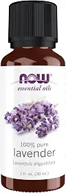 Agora, óleos essenciais, óleo de lavanda, aromaterapia calmante, destilado a vapor, 100% puro, vegano, tampa resistente à criança, 1 onça