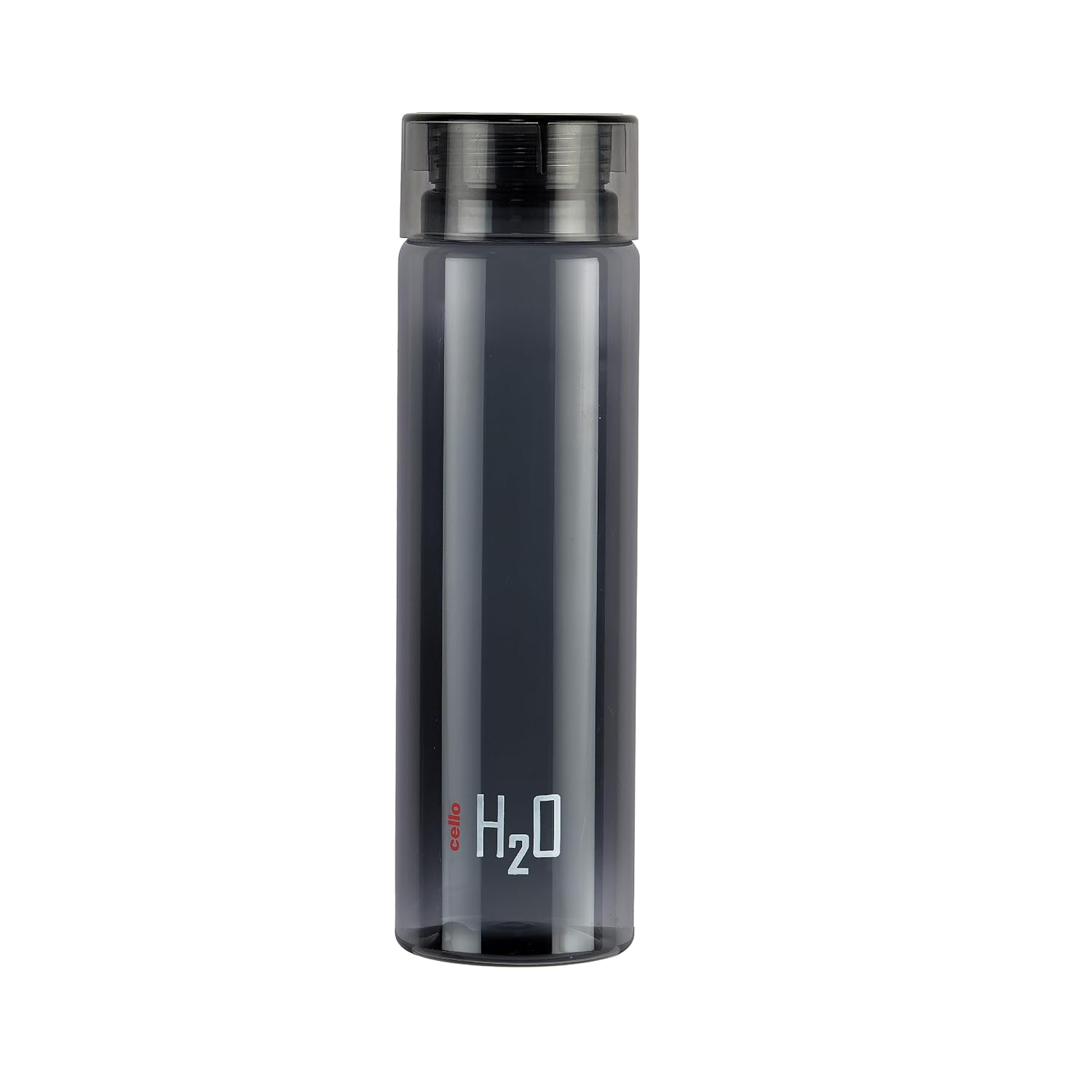 CELLO H2O Round Unbreakable Plastic Water Bottle | Lid is sealed by a silicone ring | Leak proof & break-proof |Best Usage for Office/School/College/Gym/Picnic/Home/Fridge | 1 Liter | Black, Set of 1 CELLO H2O Round Unbreakable Plastic Water Bottle | Lid is sealed by a silicone ring | Leak proof & break-proof |Best Usage for Office/School/College/Gym/Picnic/Home/Fridge | 1 Liter | Black, Set of 1