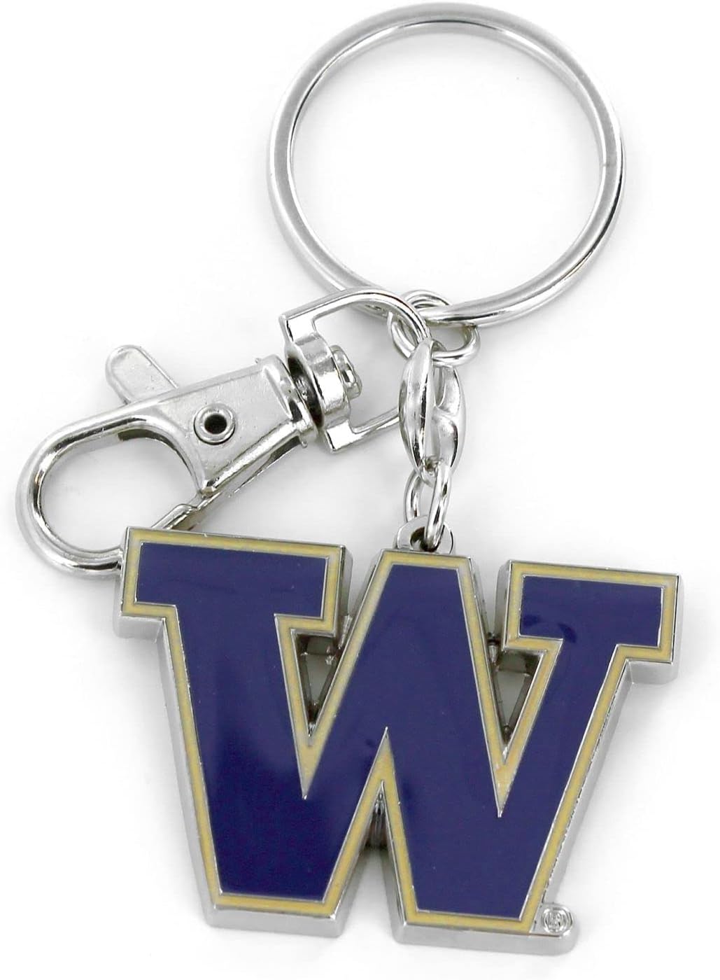 NCAA Washington ccp-kt-091 &ndash; 38 heavyweightキーチェーン、1サイズ、マルチカラー