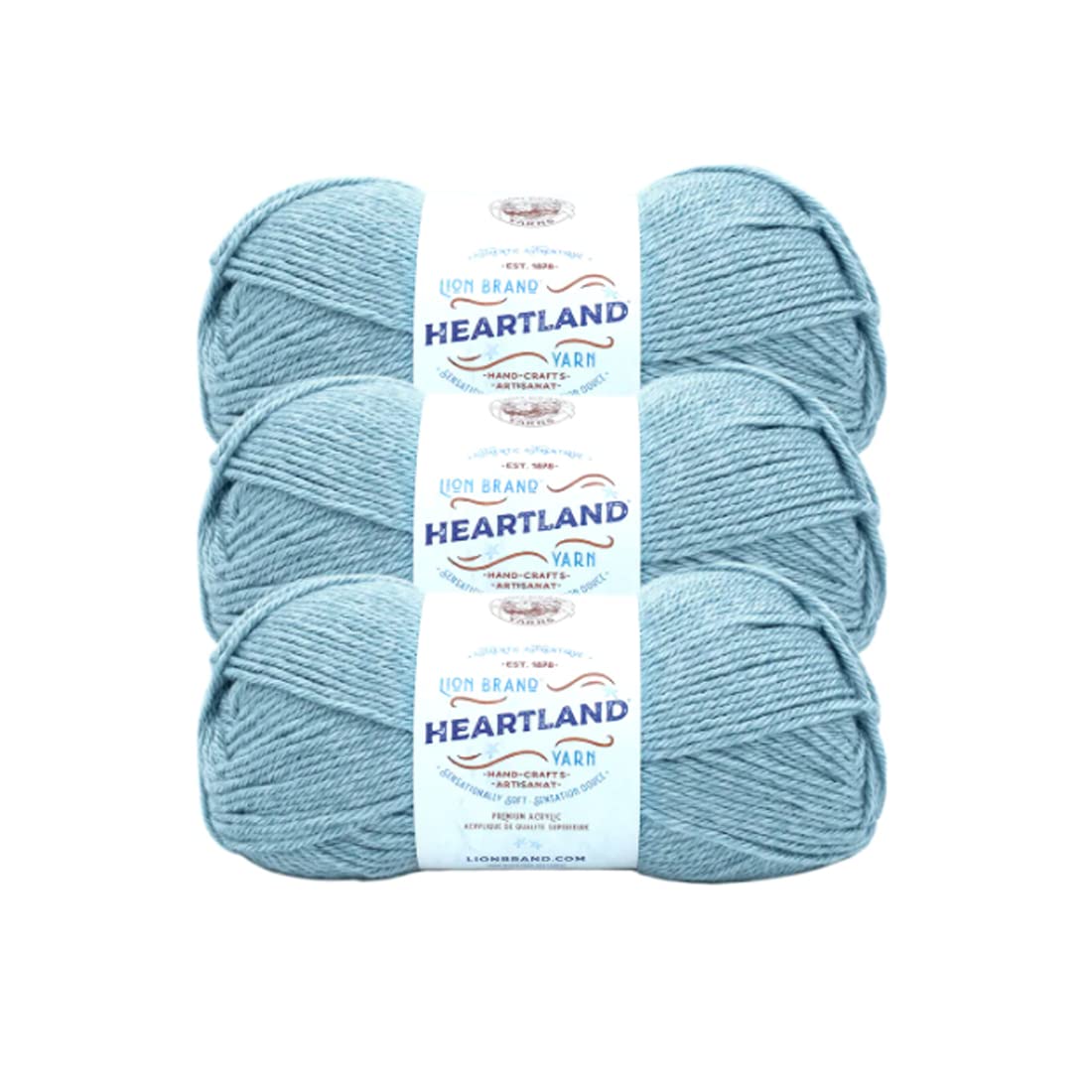 Part 2 | 3 Pack Heartland Solid Yarn (Voyageurs)