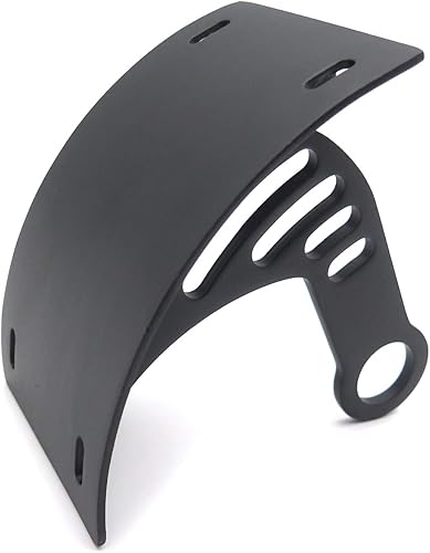 Miniatura 1 de SMT-Soporte para placa de matrícula compatible con Yamaha Yzf-R6 Suzuki Boulevard M109R negro [B00RW3HLLE]