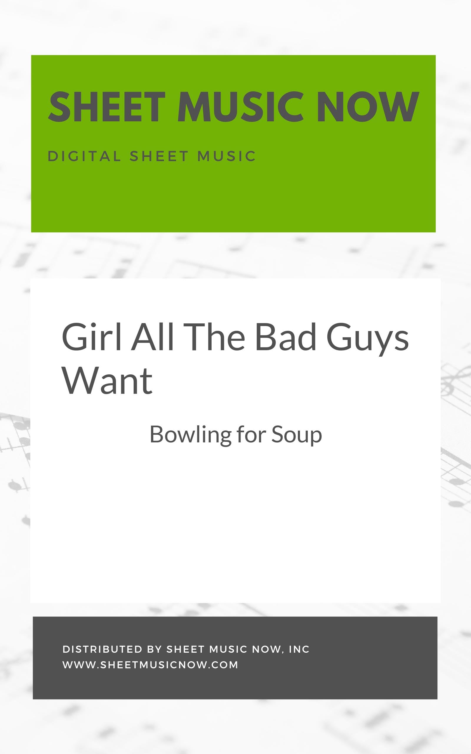 Girl All The Bad Guys Want