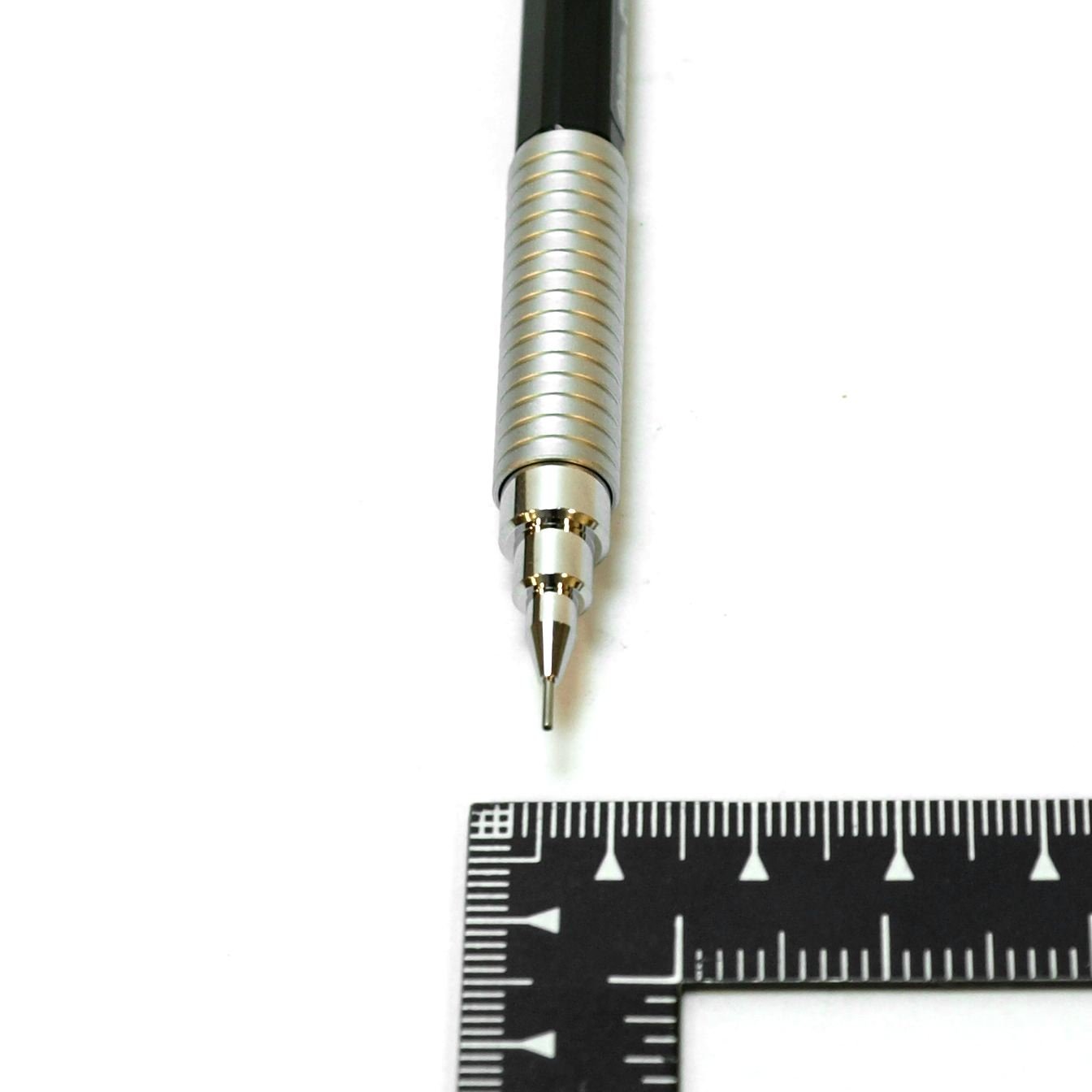 Pentel Lápis de rascunho Graph 600, 0,3 mm, corpo preto (PG603-A
