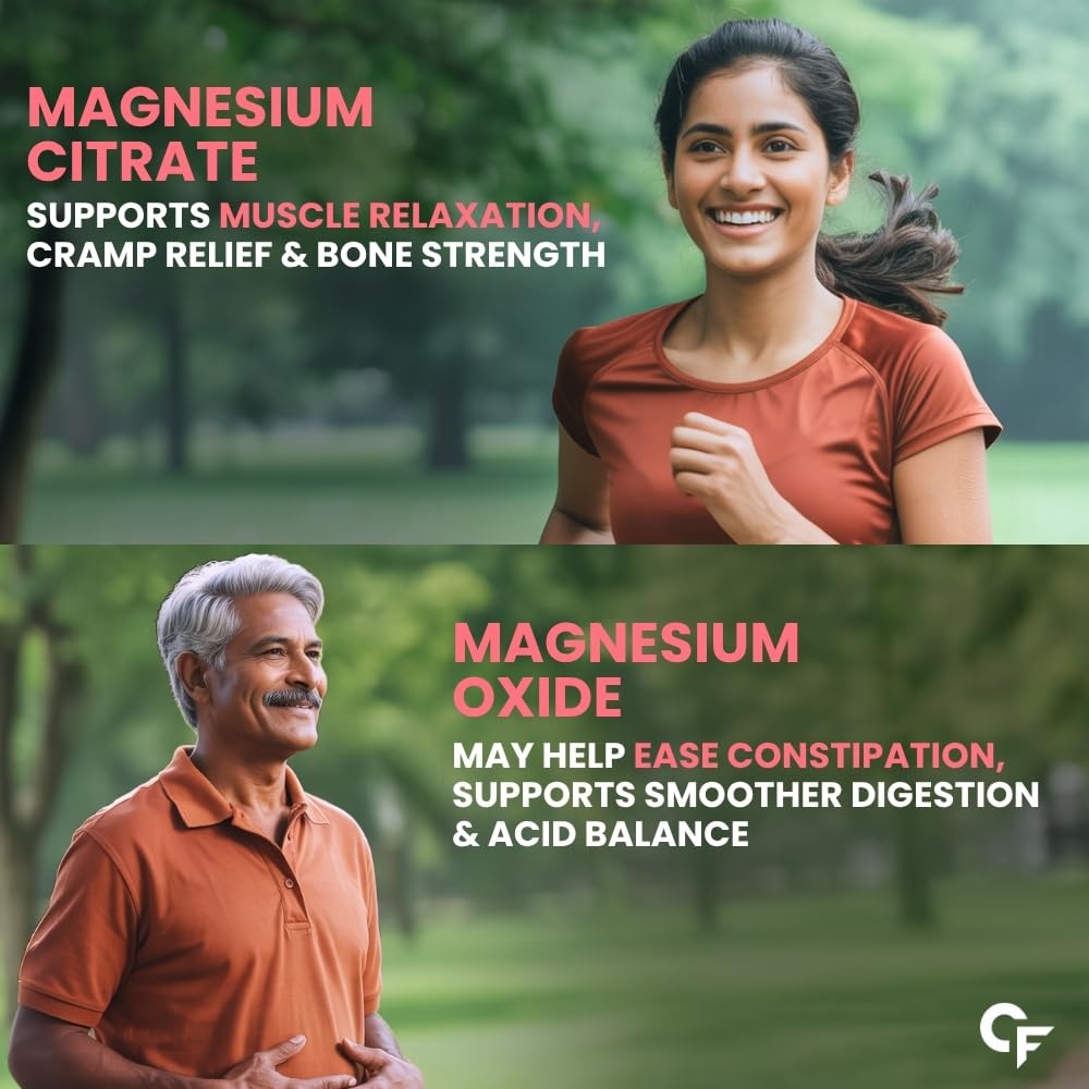 Carbamide Forte Magnesium Supplement with 5X Strength, formulated with Magnesium Glycinate, Citrate, Gluconate, Aspartate & Oxide | 2000 mg per Serving | 120 Tablets — Amazon image 8