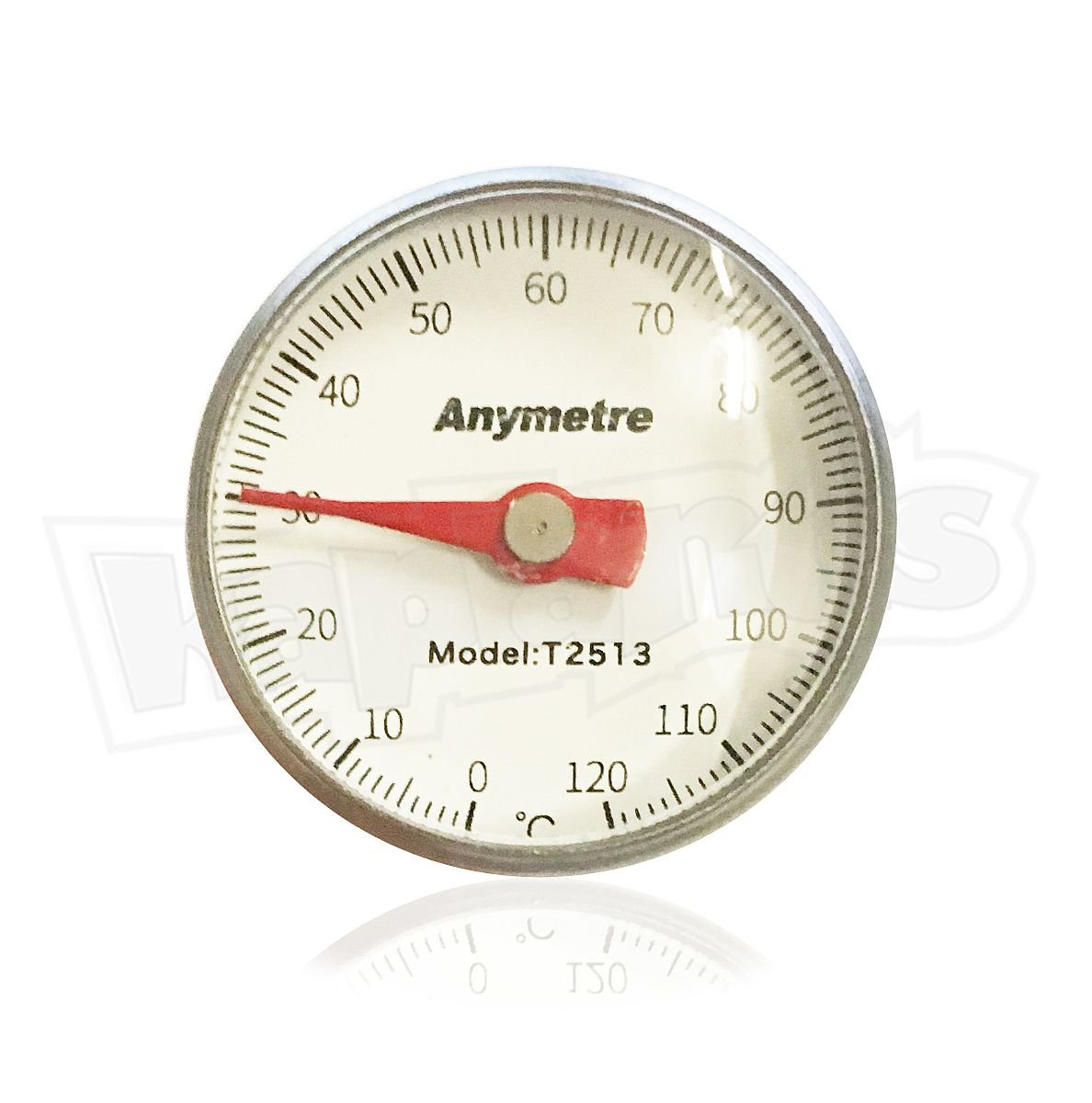 Anymetre T25013 Mekanik Problu Gıda Termometresi, Siyah