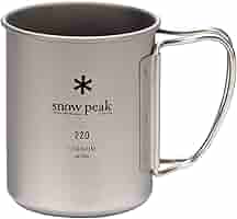 Amazon | スノーピーク(snow peak) チタン シングルマグ 220