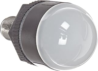 Banner K30LGRYNQ EZ Light Multi Color General Purpose Indicator Light, NPN Input Type, 30mm Dome Housing Style, Green/Red/Yellow Light Functions, 22mm Mounting Barrel, 10 to 30VDC Supply Voltage