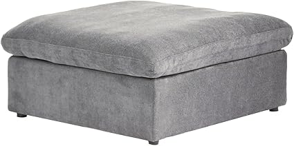 WJShome Ottoman, Modular Sectional Sofa,Minimalist Sofa Couch for Modern Living Room Sofa Sets for Office House,Light Grey
