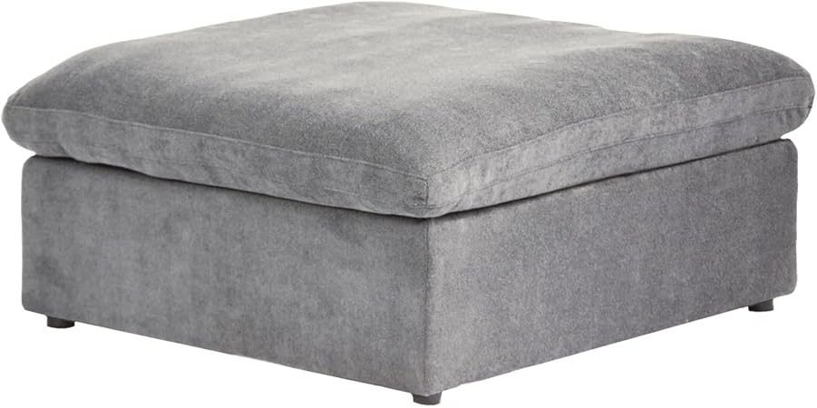 WJShome Ottoman, Modular Sectional Sofa,Minimalist Sofa Couch for Modern Living Room Sofa Sets for Office House,Light Grey