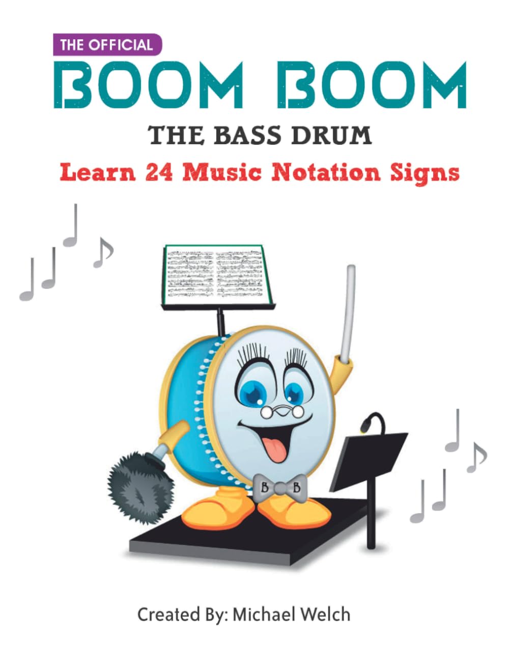 24 Music Notation Signs - Boom Boom the Bass Drum