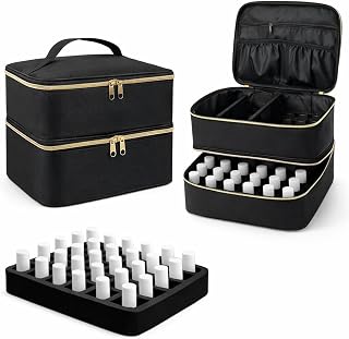 Nagellack-Organizer-Tasche, doppelte