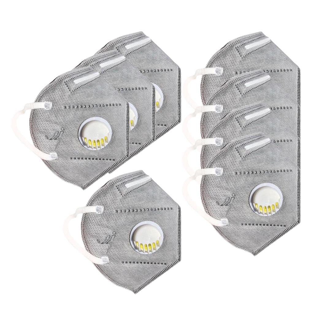 8 Pcs Anti Dust Haze Adult Mouth Cover Masks With Breathing Valve |Clothing, Shoes & Accessories|Costumes, Reenactment, Theater|Accessories|Masks & Eye Masks-image-21