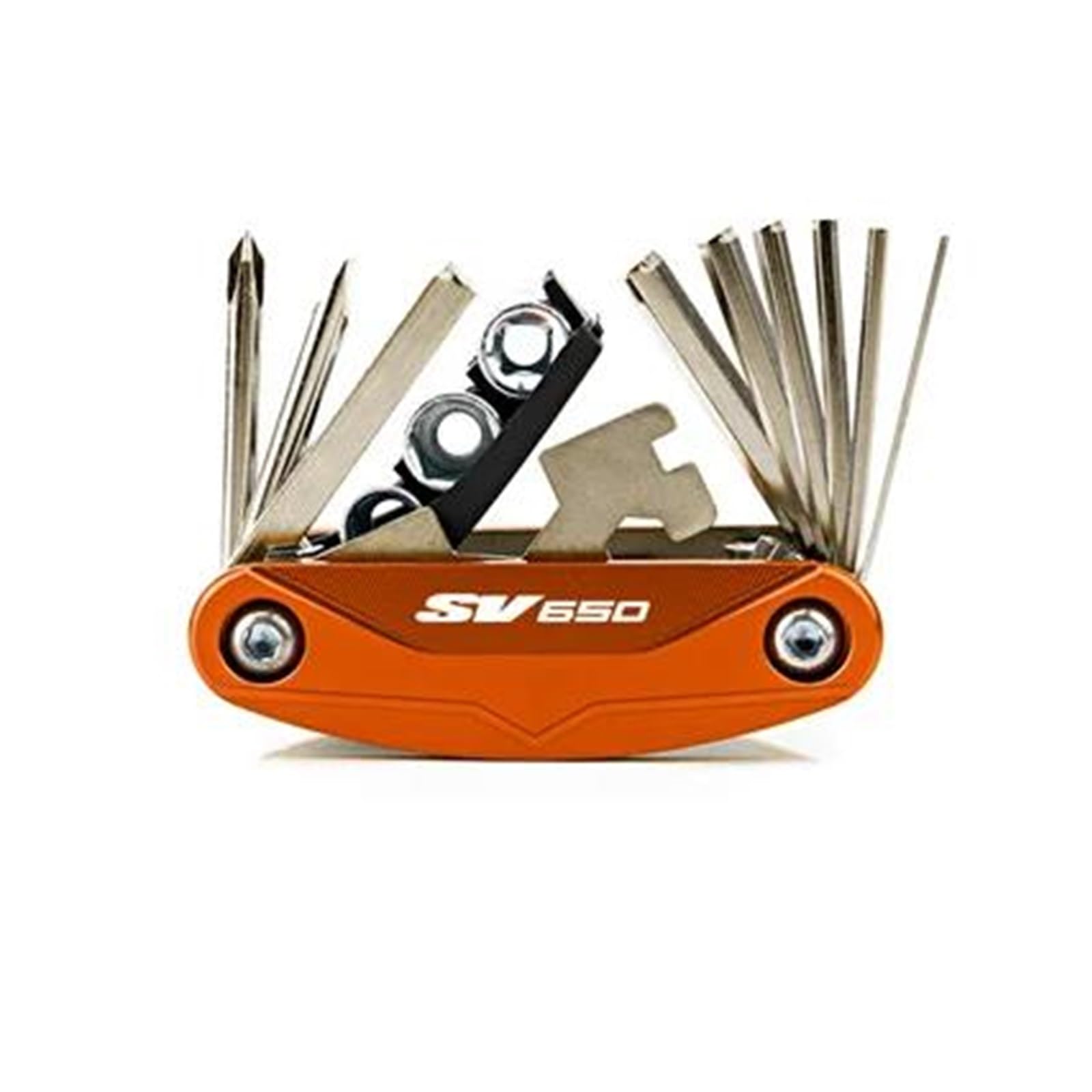 Screwdriver Wrench Tool Repair Screwdriver Set for Suzuki SV650 SV650S SV650x SV 650(Orange)