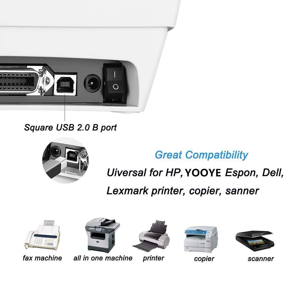 CU201 B 030 PB Cavo USB 2.0 USB A SpinaUSB B Spina nichelata3 metriVCOM