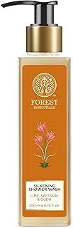 Forest Essentials Shower Wash Lime Saffron Oudh | Sulphate-Free Ayurvedic Body Wash | Softens, Scents &amp; Hydrates Skin