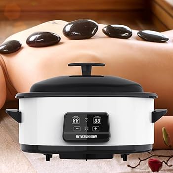Amazon.com: VITASUNHOW Massage Stones Warmer Hot Stone