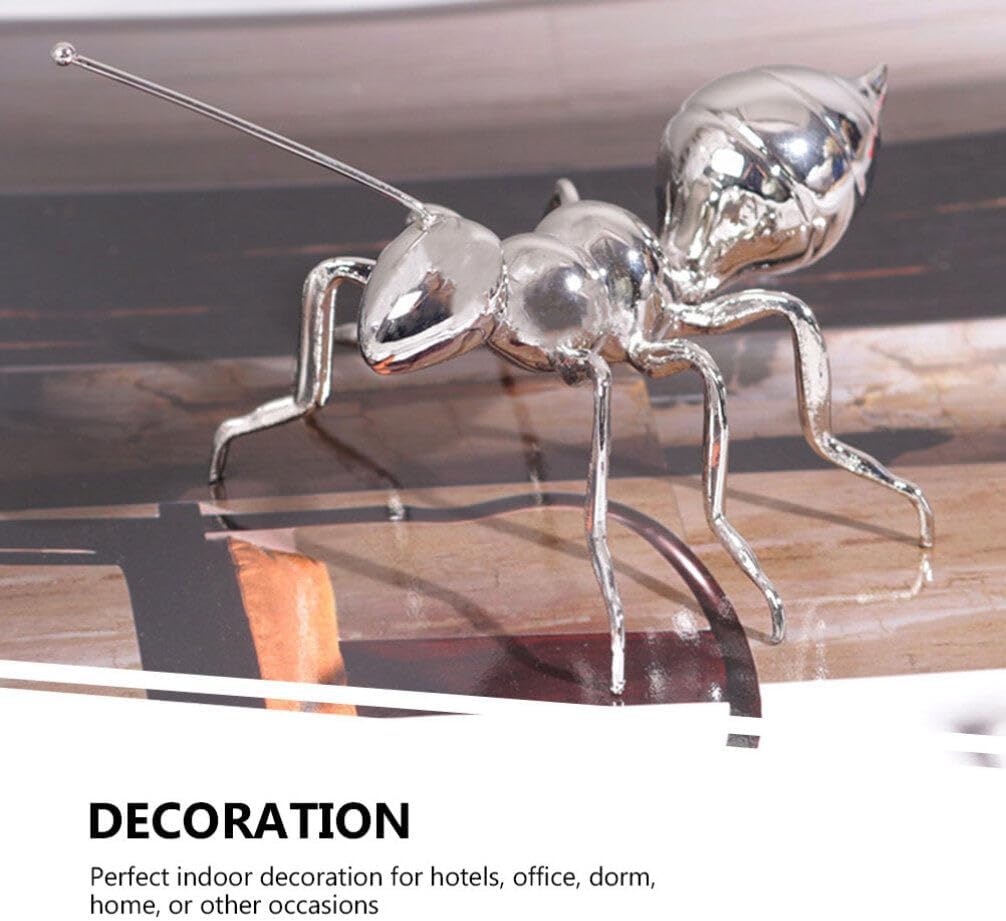 Cute Ant Metal Yard Art Garden Decorative Sculptures Statues for Desktop Lawn Patio Ornament image 5