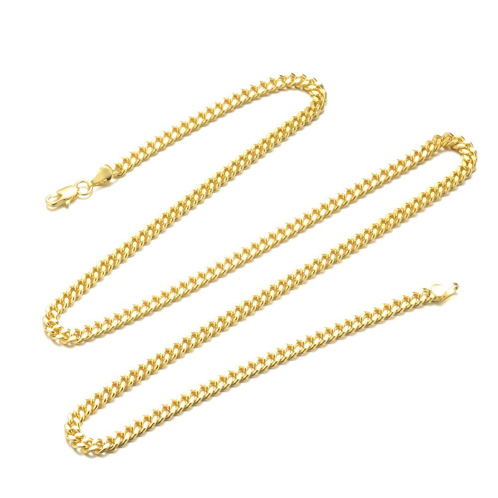Chain necklace men, Stainless steel 