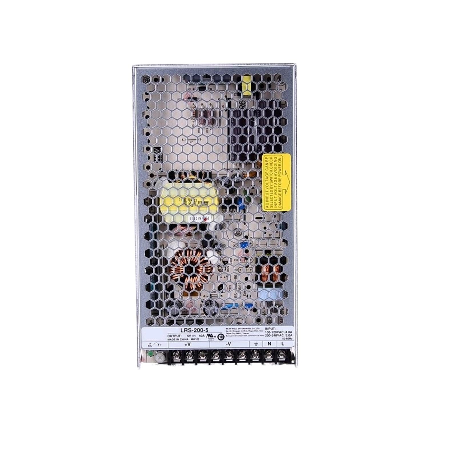 JJKKOZVQF LRS-200-5 5V/40A/200W DC Single Output Switching Power Supply