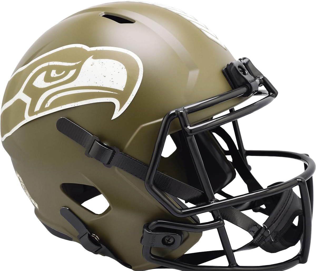 Riddell Replica Football Helmet NFL STS Seattle Seahawks