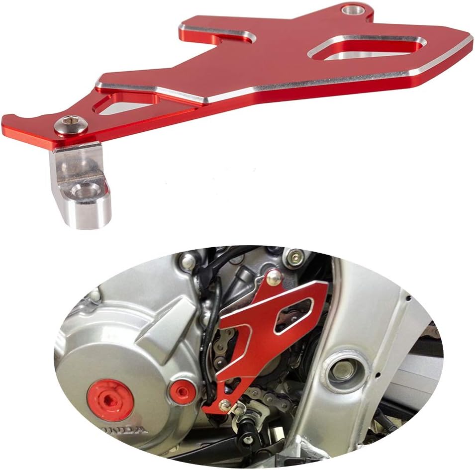 Motorcycle Front Sprocket Cover Aluminum Drive Cover Case Saver for CRF250L/M 2012-2019 for CRF250 Rally 2017-2019 (Red)