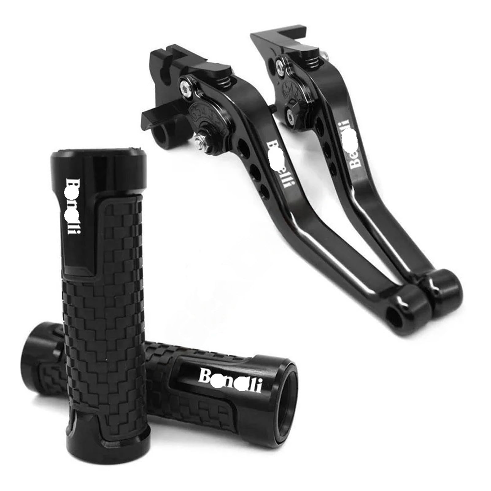 YWQJIOPM Motorcycle Brake Clutch Lever Motorcycle Adjustable Clutch Brake Levers Handlebar Hand Grip Clutch Lever for TNT 125 135 TNT125 TNT135 2016-2017