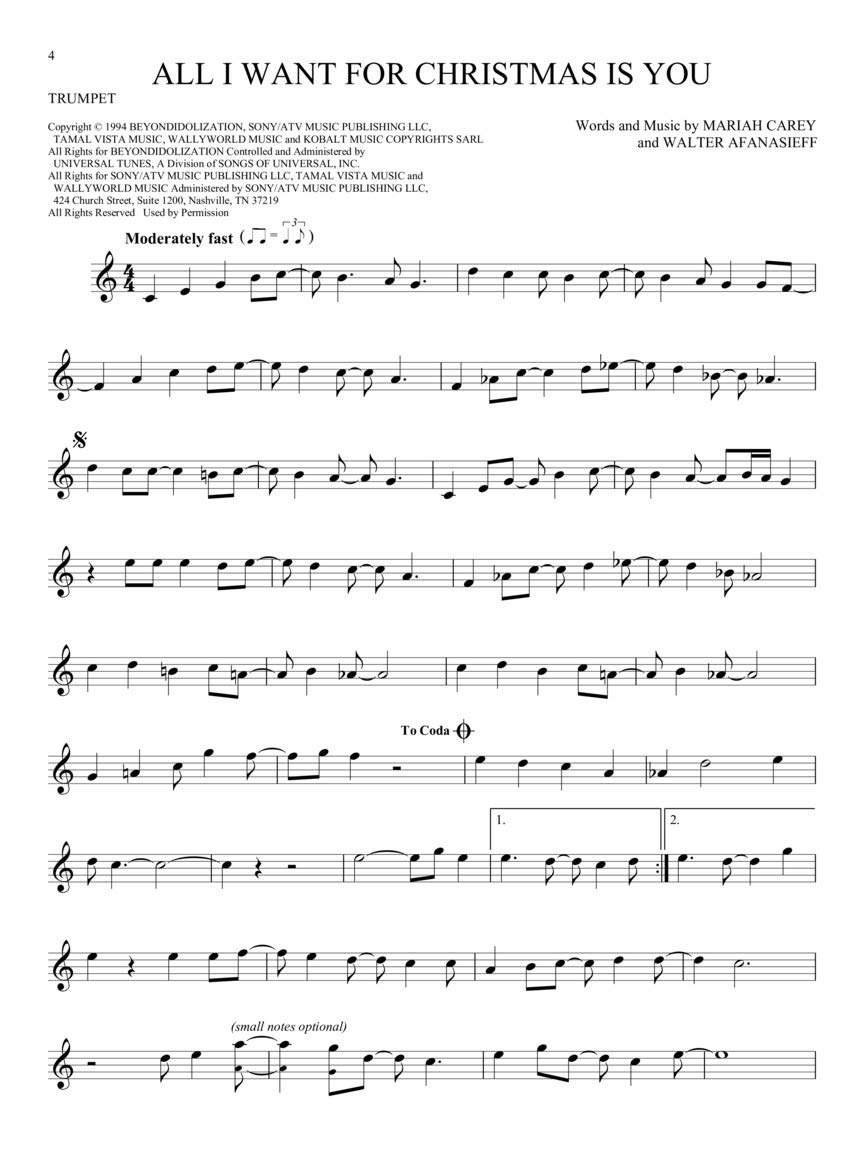 101 Christmas Songs Trumpet Sheet Music Songbook | Holiday Favorites for Beginners Intermediate Players | Includes Silent Night Jingle Bells White Christmas Joy to the World - Image 5