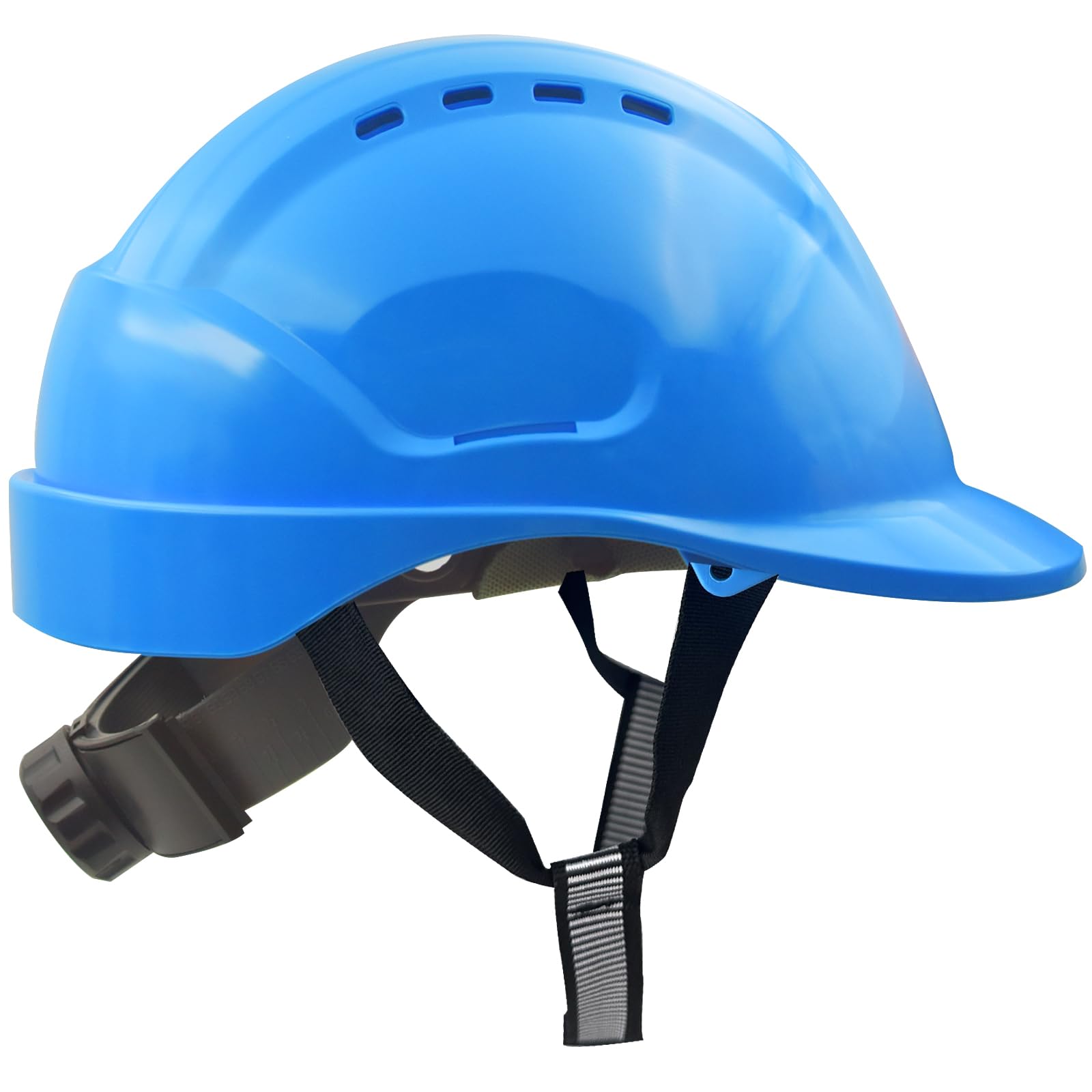 MUSTBAU Hard Hats Construction Safety Helmet Wheel Ratchet Adjust Hard Hat 52-66 cm for Scaffolding, Construction and Tradesmen EN 397