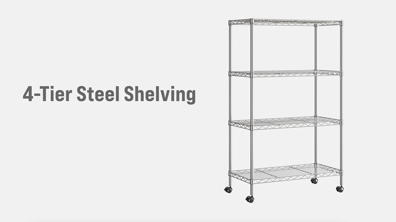 Amazon.com: Seville Classics Solid Steel Wire Shelving Storage