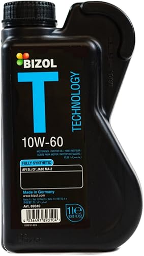 BIZOL Tecnología 10W-60 - 1 litro fabricado en Alemania