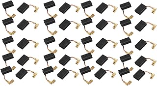 Aexit 20 Pairs Mounts & Accessories Electric Drill Motor Rotary Power Tool Carbon Brush 5 x 11 x 15mm Accessories No Spring