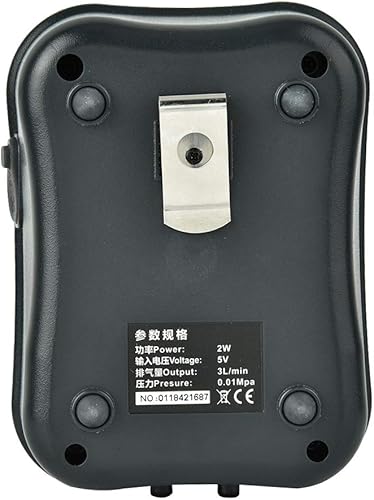 Miniatura 9 de Bomba de aire para tanque de peces Carga USB recargable Bomba de aire alimentada con batería de litio Compresor de oxígeno dual portátil ACDC