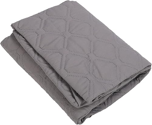 TOPINCN Funda de colchón impermeable, funda protectora de colchón acolchada de algodón suave, diseño de colchón, protector de cama (53.1 x 74.8
