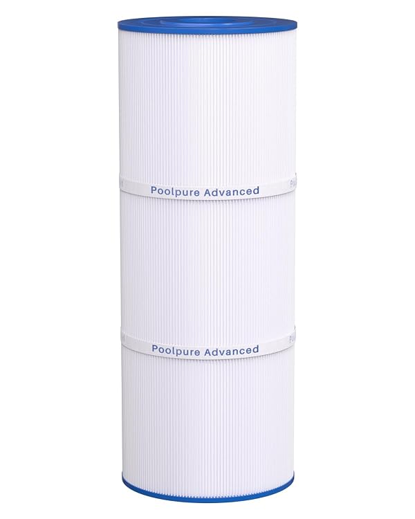 POOLPURE PLF-AF75 Filter ONLY Replaces PFT-AF75 Cartridge Pool Filter Tank&Element, 75 Square Foot Pool Filter by POOLPURE - Used condition - US$34.99