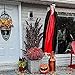 Halloween Ghost Decorations, Animated Hanging Ghosts Vampire Zombie with Sound Activation and Red Light Up Eyes, Halloween Prop for Tree Home Party Outdoor/Indoor Decor