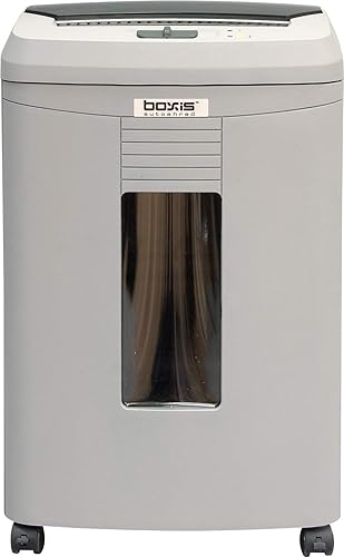 Miniatura 3 de BOXIS AutoShred - Trituradora de papel microcorte de alimentación automática (AF100)