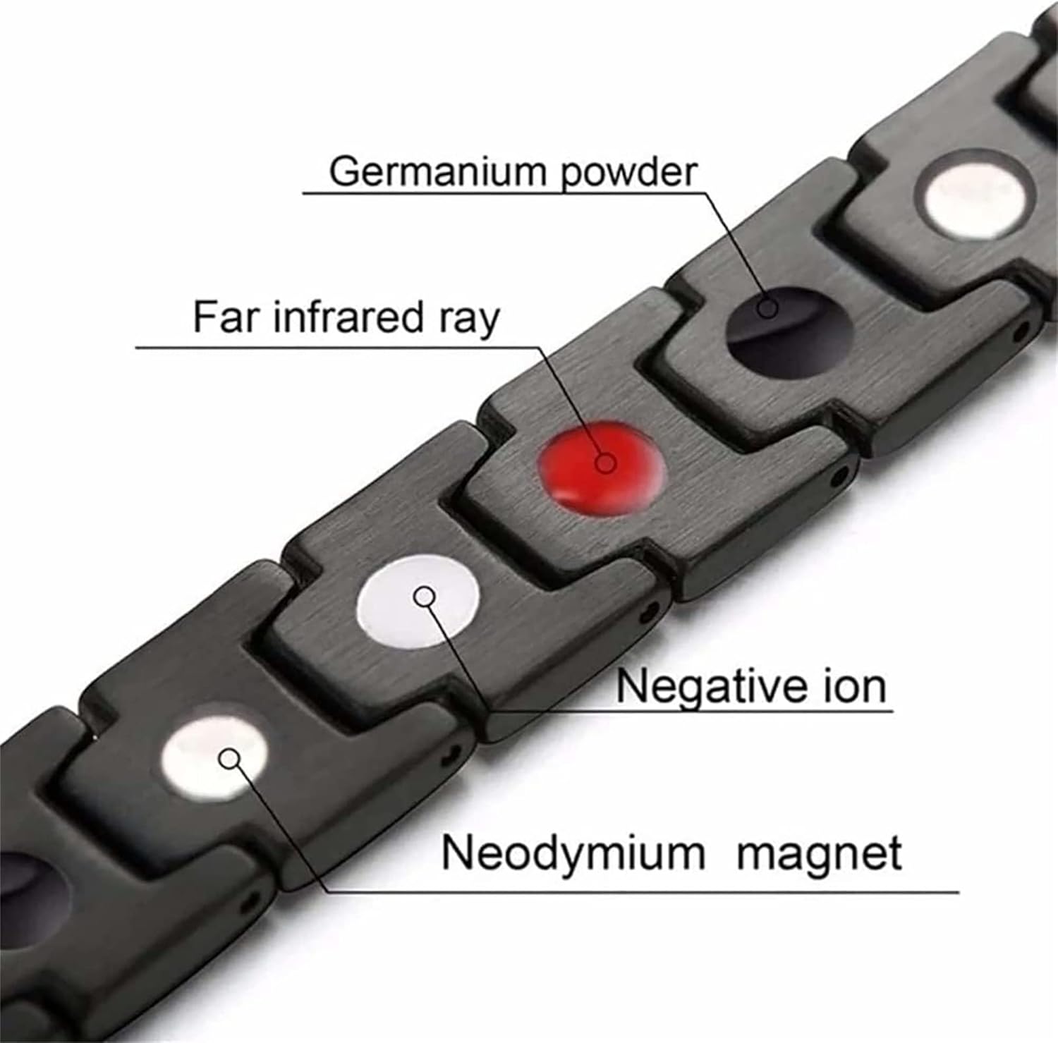 MUSJOS Magnetic Lymph Detox Bracelet, Magnetic Therapy Bracelet, Magnetic Bracelets for Men Women (Women-Silver+Gold) : Health & Household