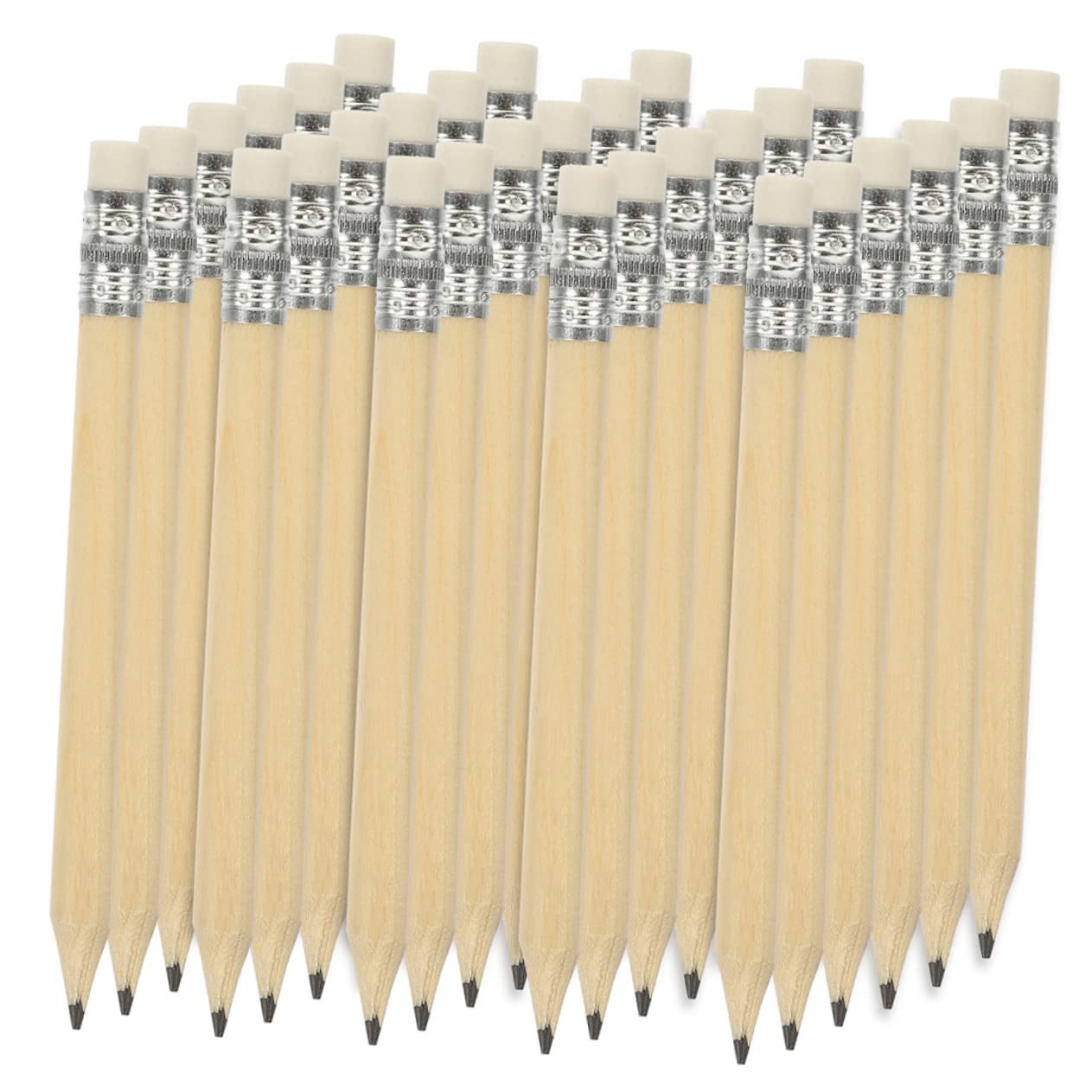 DOITOOL 3 Series Lote De Lápices De Cortos Con Borrador Lápices De Escritura Ergonómicos Dibujo Y De Golf Oficina Y Escuela 100 Piezas X 3