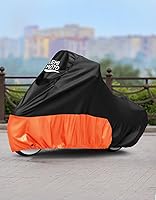 Vista 8 de KEMIMOTO Funda para motocicleta 420D resistente al agua, compatible con los modelos Softail Dyna, Standard Heritage Classic 114 Shadow Cruiser