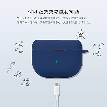 【美品】Jabra イヤホンケース ネイビー Jabra Elite 4 Active ネイビーのケース ① - メルカリ