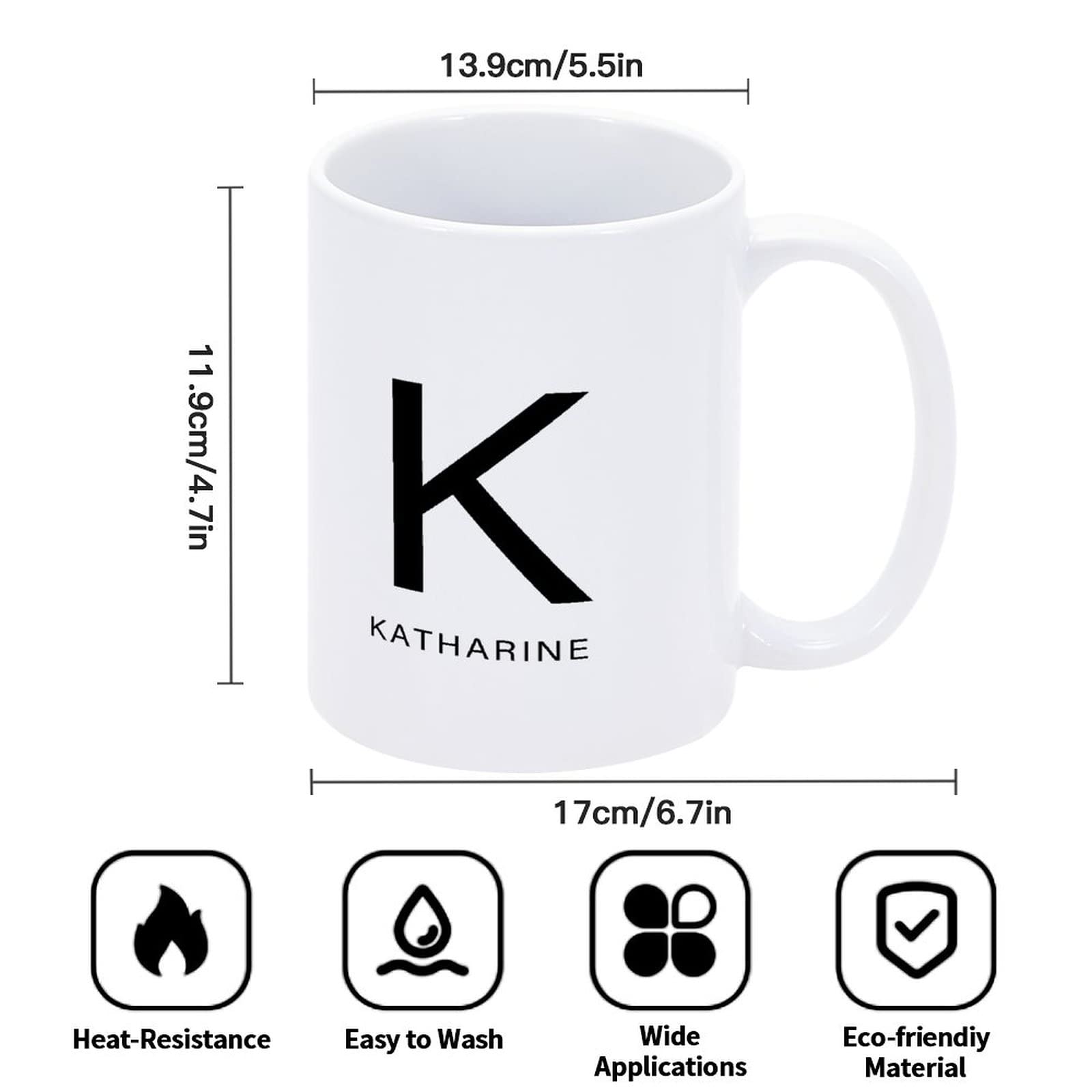 PATIKIL Accessori per Charm Lettera, 2pz