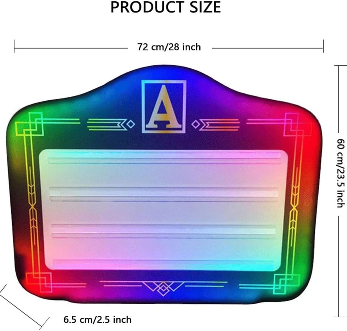 LED Letter Bottle Presenter, Club Bottle Service Signs Color Change, Custom Logo, Changeable Letters Vip Service For Night Club Party Bar