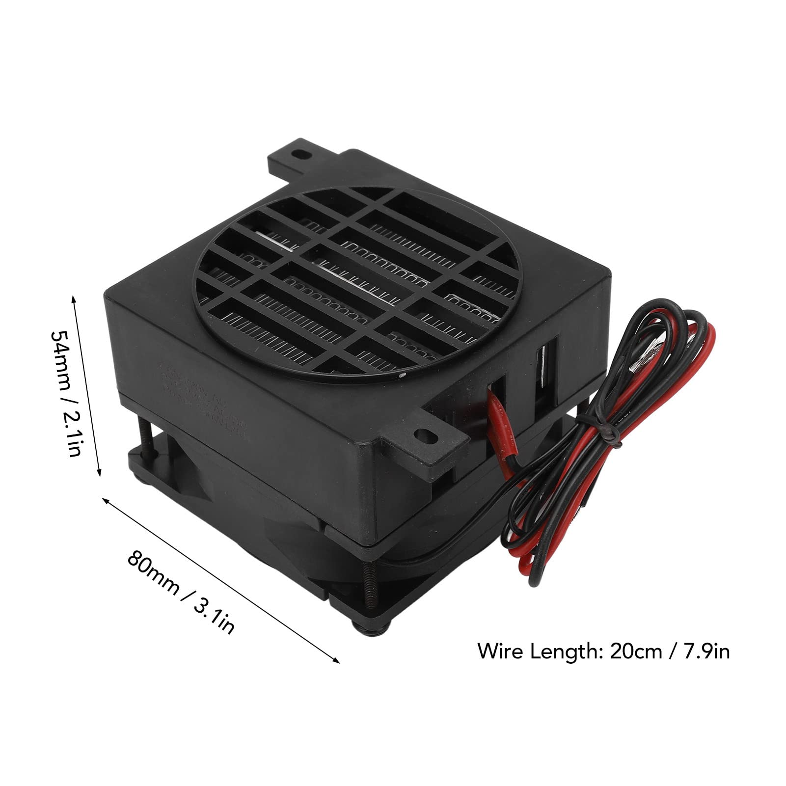 Stufa Ventilata Ceramica PTC 150W, Riscaldamento Rapido 30s a