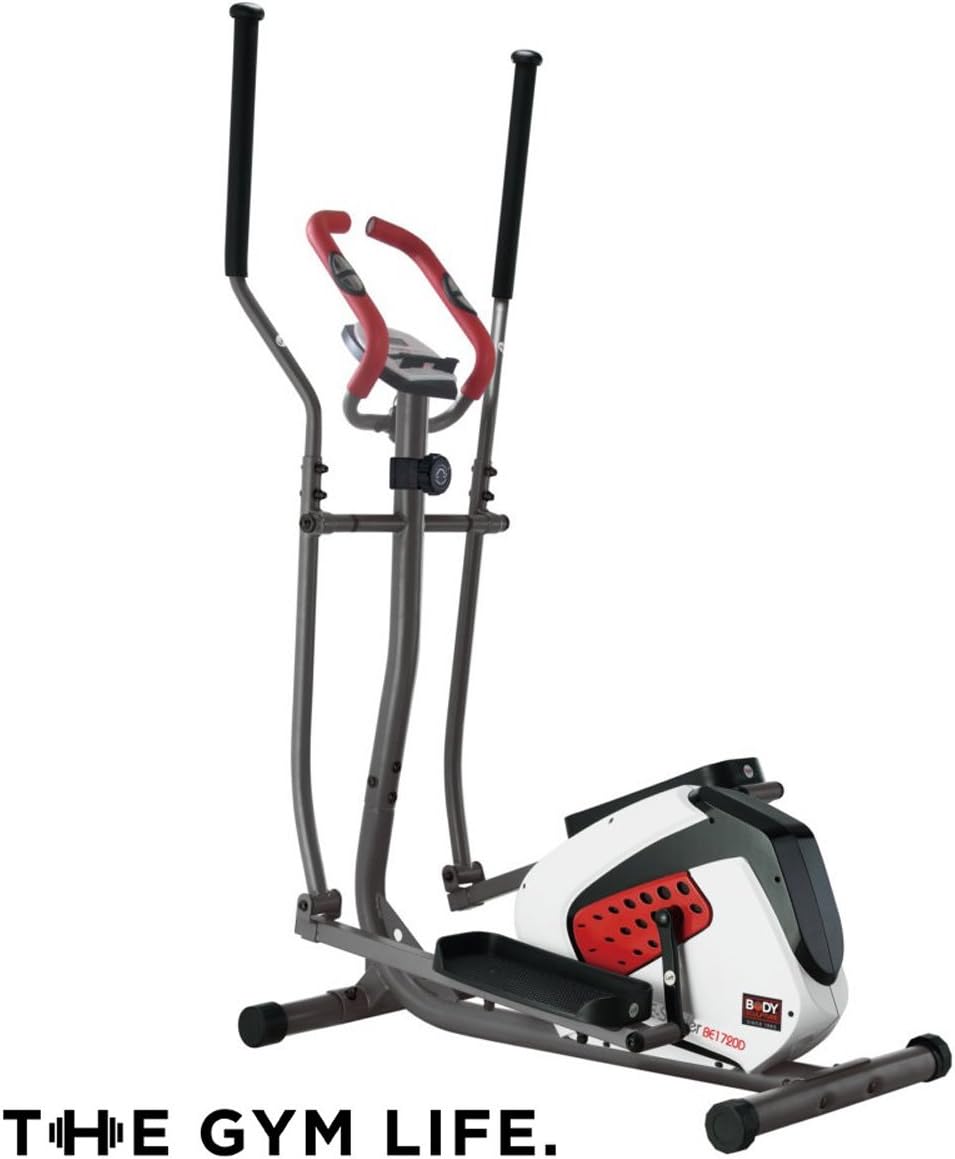 The Gym Life Magnetic Elliptical Cross Trainer with Sensors, Adjustable Air Resistance, Built in Computer, Hi-tech Magnetic Brake System, Ride in Silence