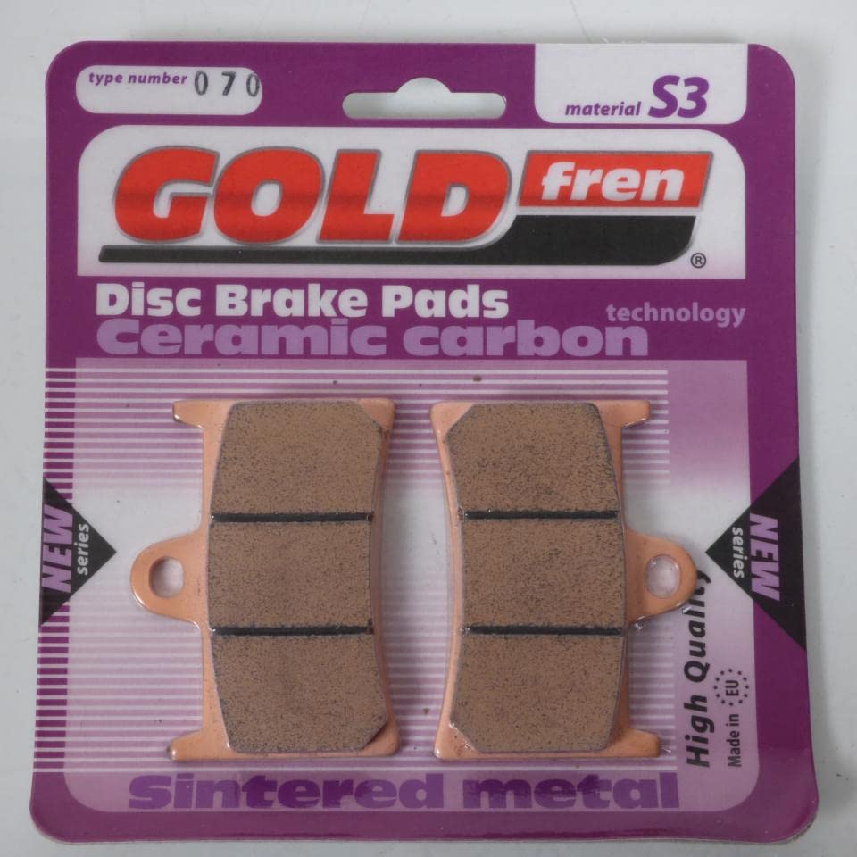 Plaquette de frein Gold Fren pour Yamaha XV 1900 CFD 2013 avant gauche ou droit