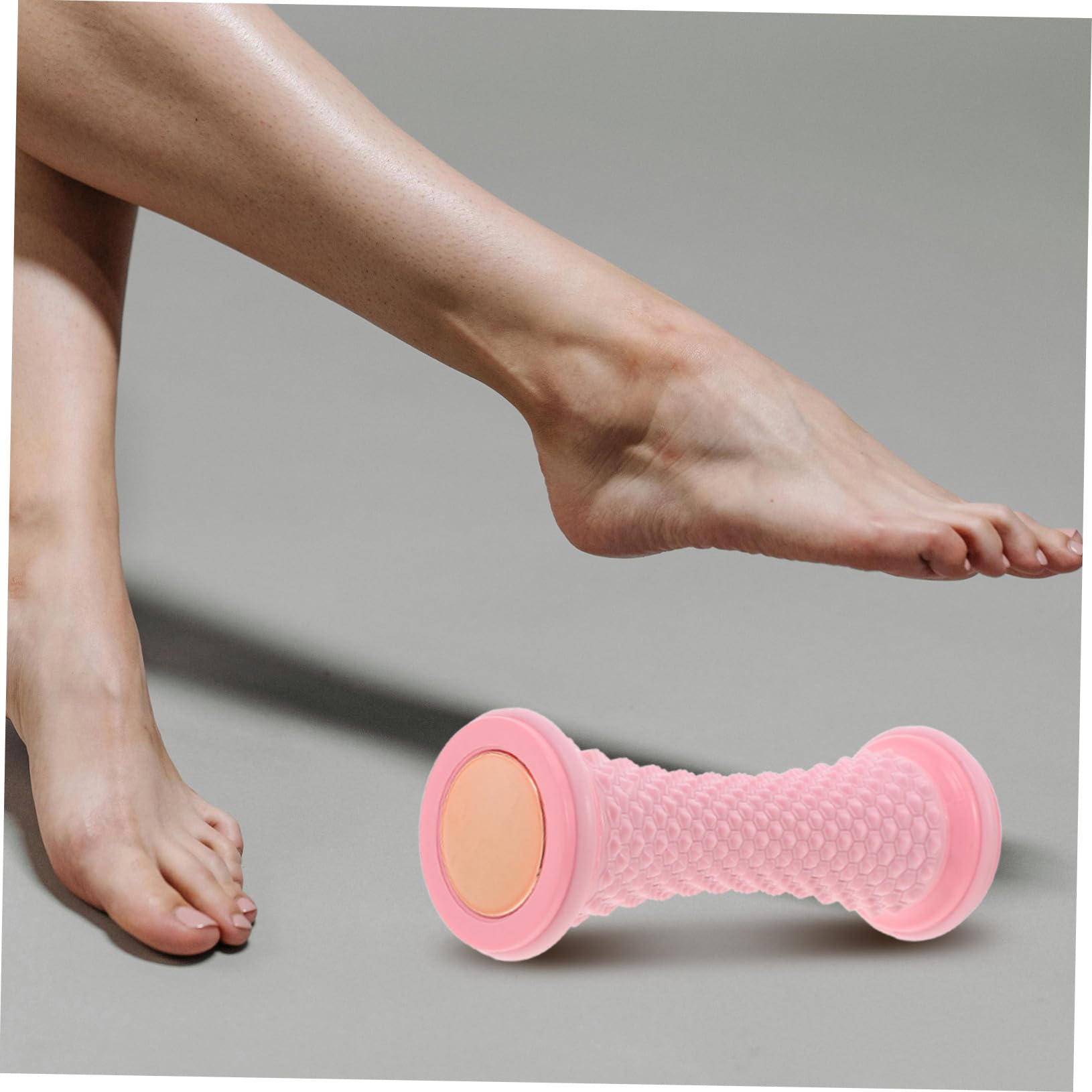 Herramienta de Masaje de Pies Portátil Rosa, 2 Piezas