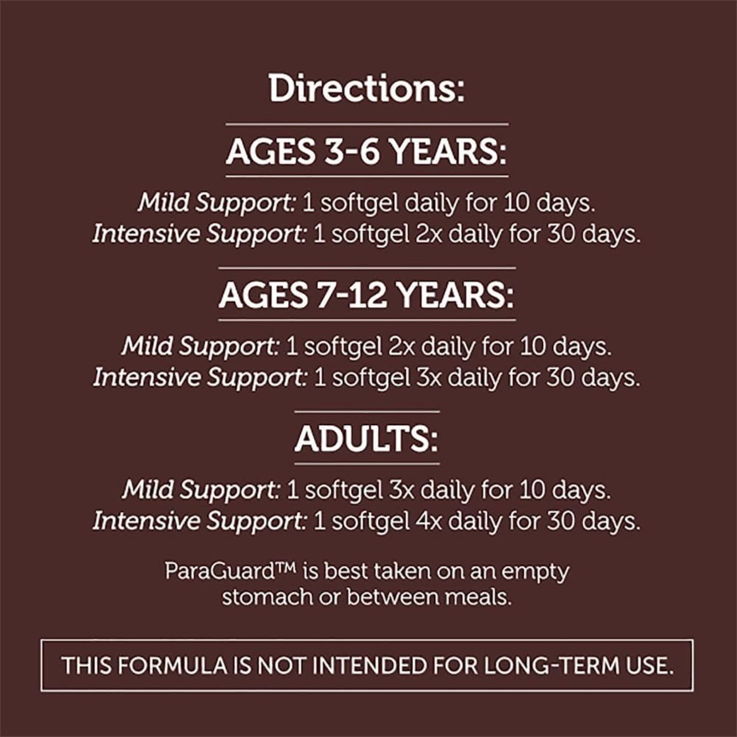 Zahler ParaGuard - Intestinal Health Support for Busy Adults - Contains Wormwood & Clove for Digestive Balance Support - Kosher, Gluten-Free, Non-GMO & Vegetarian Friendly - 90 Softgels — Amazon image 7